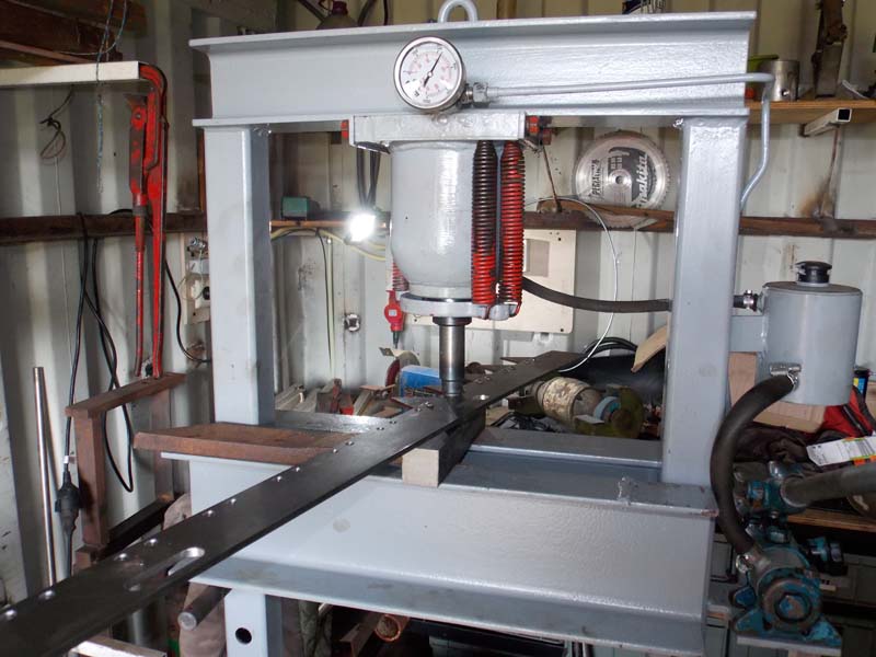 agriculture cutter blade rivet press 