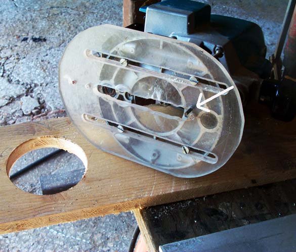 router circle cutting base